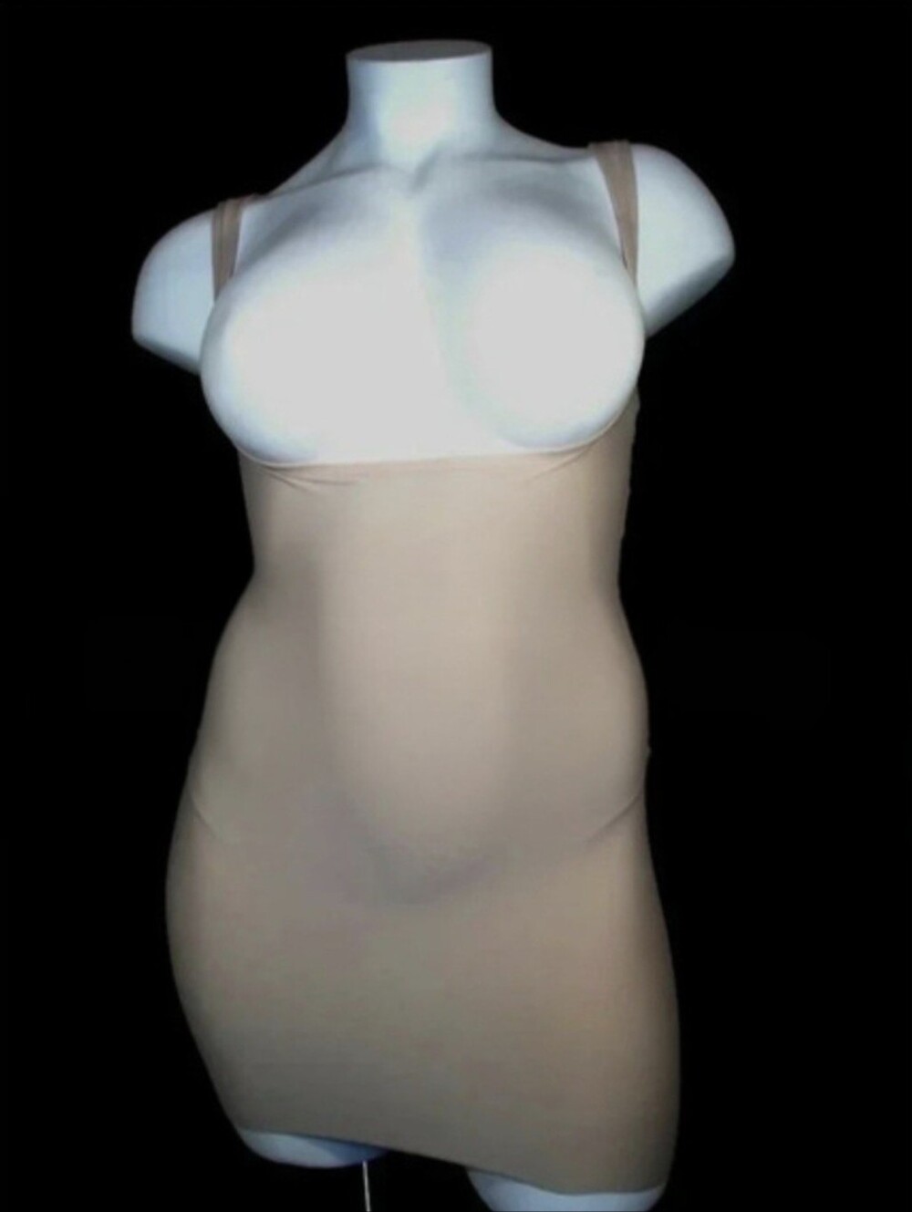 MEDIUM Sears Slim Shape Firm Control Torsette Slip Shaper Beige NWT